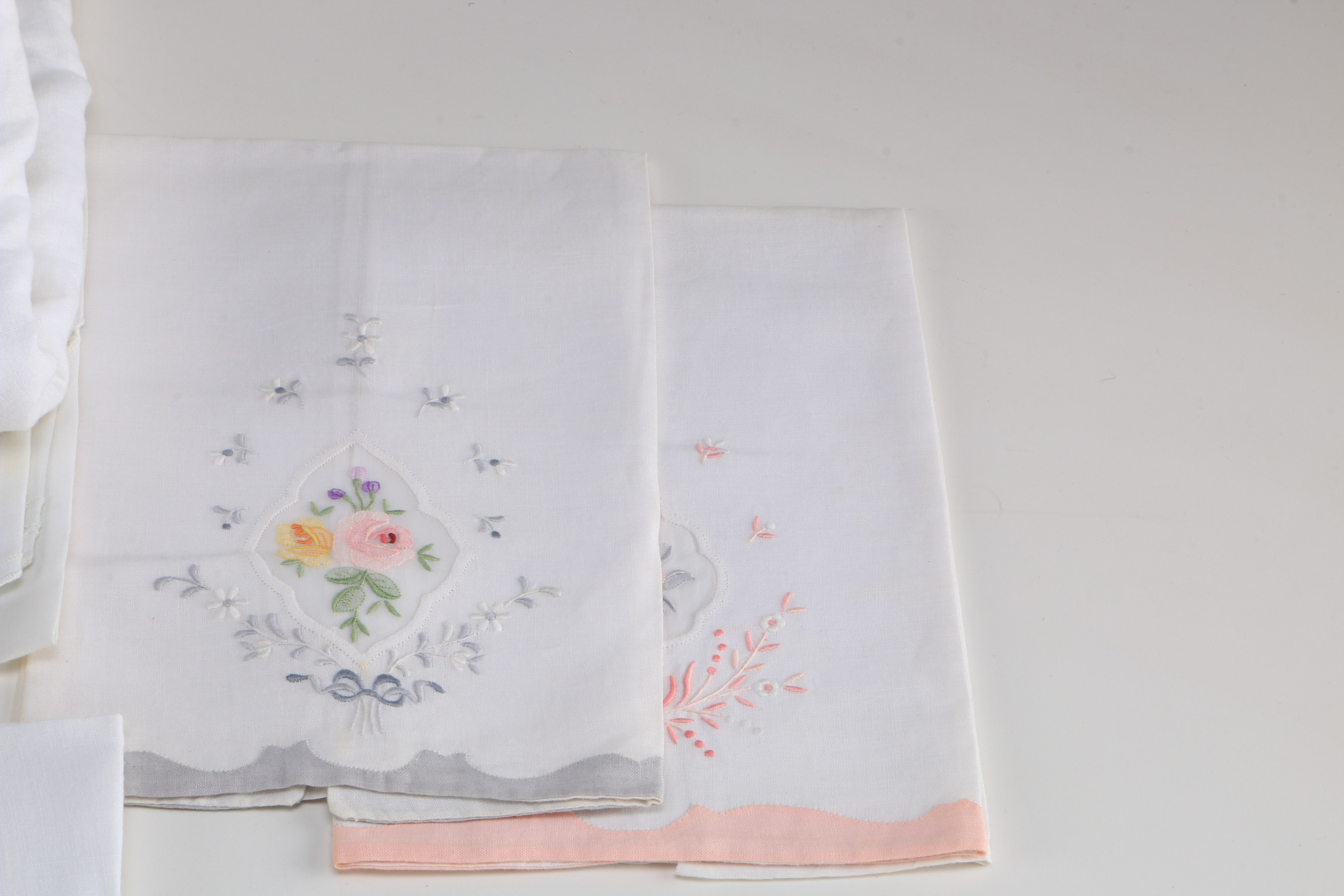 Vintage White Linen Collection