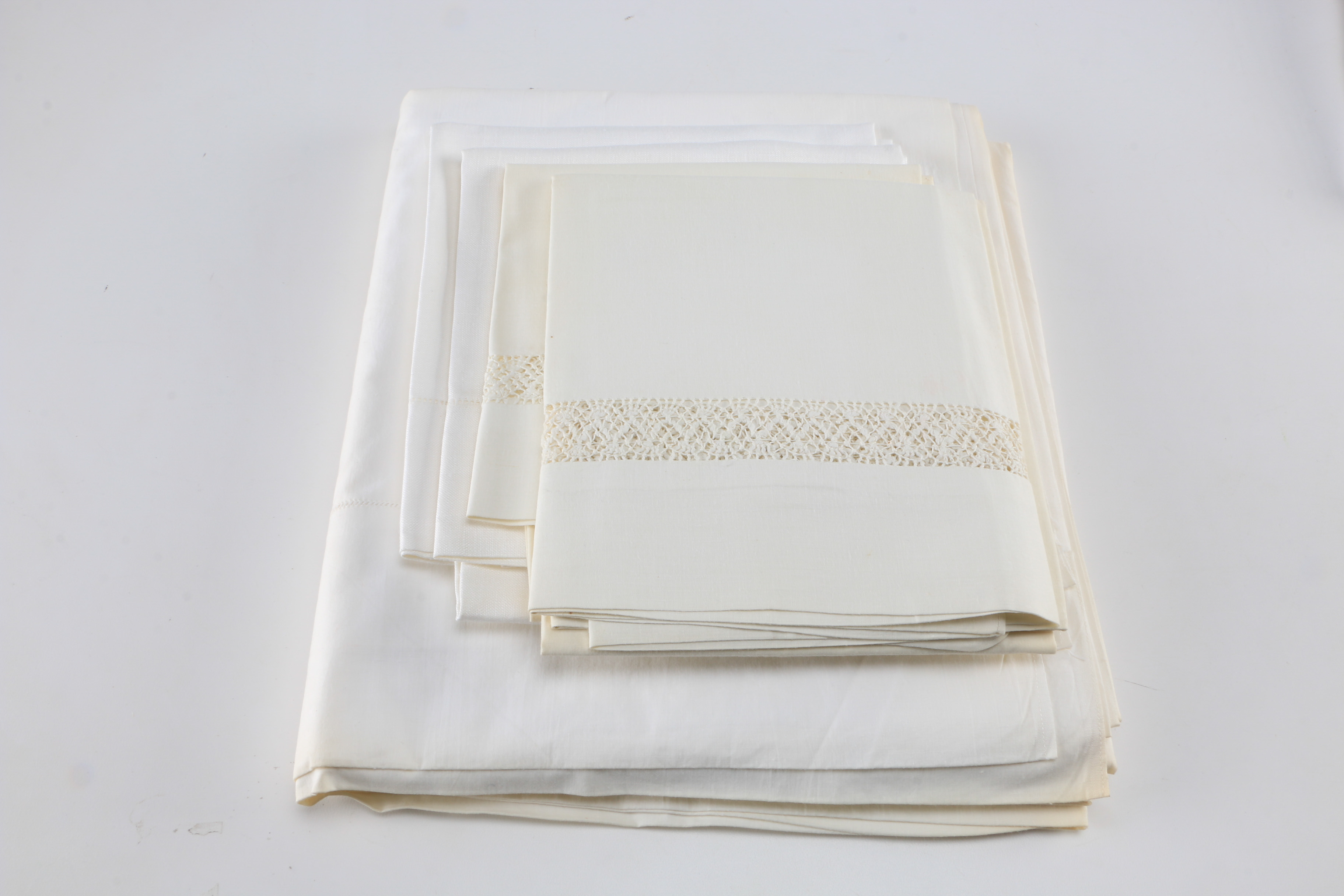Vintage White Linen Collection