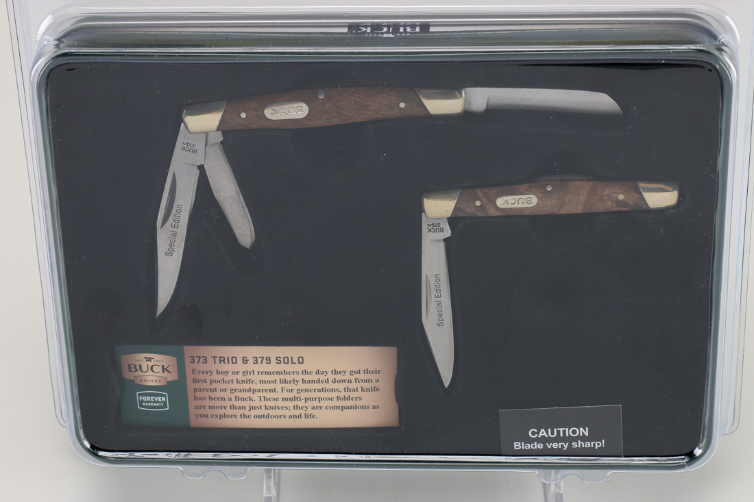 Remington, Buck and Winchester Pocket Knives in Original Packages