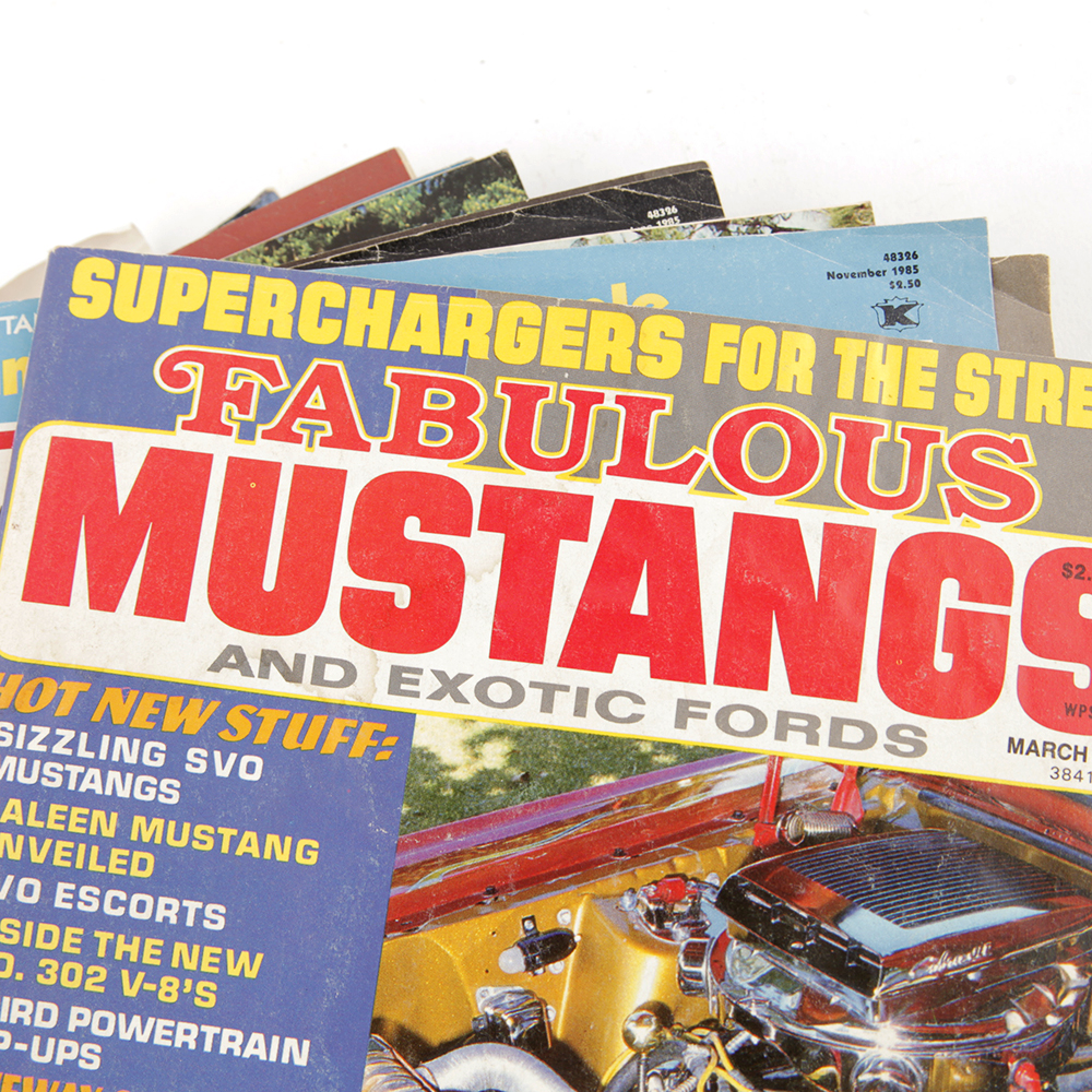 Vintage Mustang Repair Manuals and Accessories