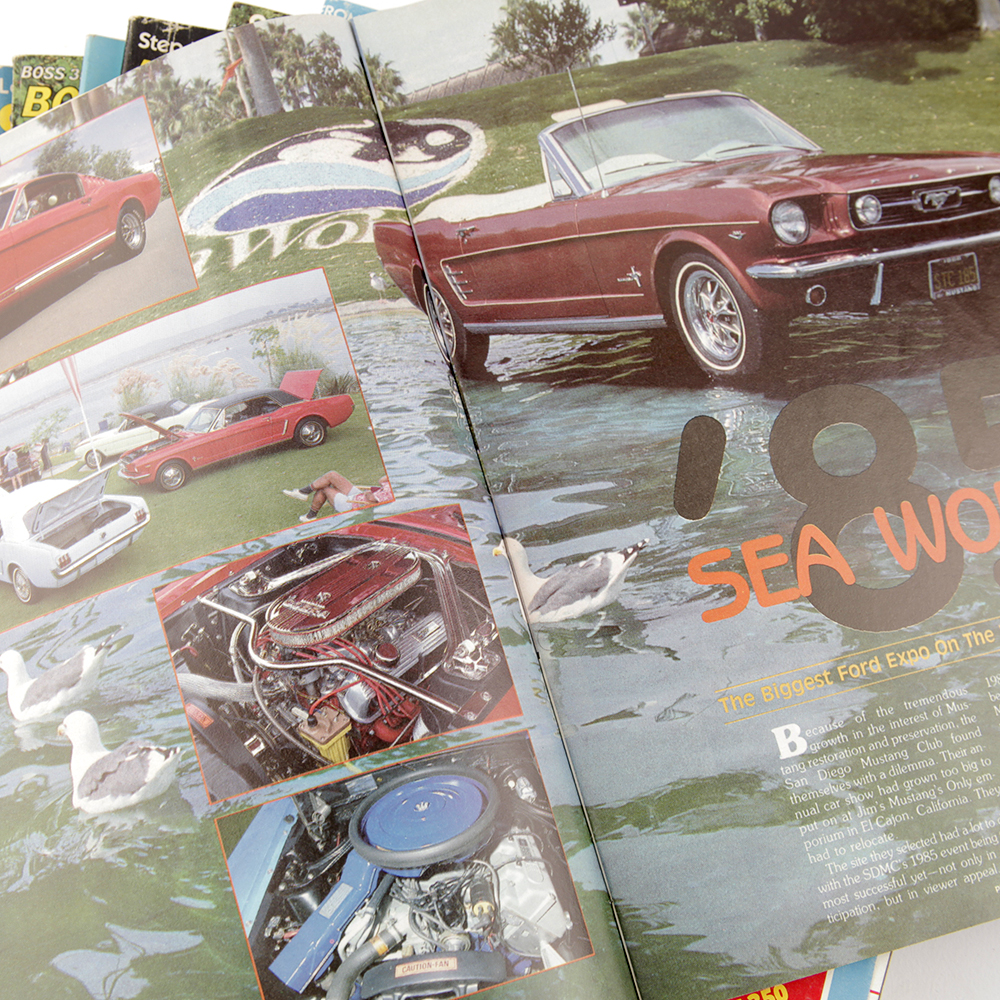 Vintage Mustang Repair Manuals and Accessories