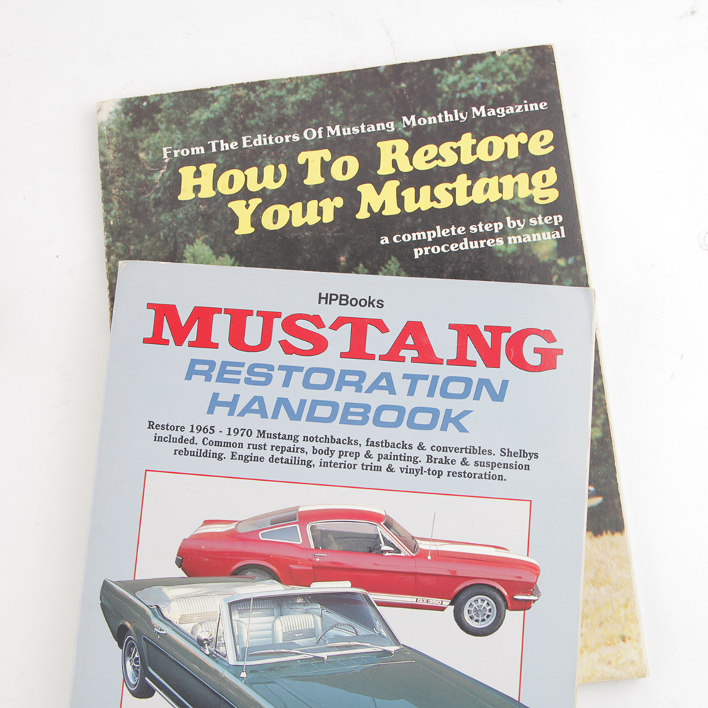 Vintage Mustang Repair Manuals and Accessories