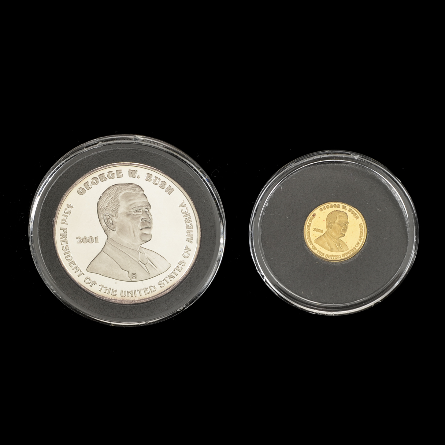 2001 Washington Mint George Bush/Al Gore Proof Set