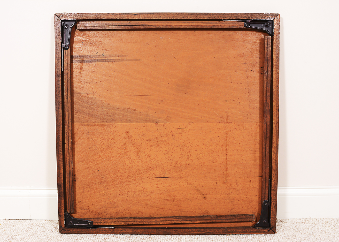 Inlaid Wood Folding Table