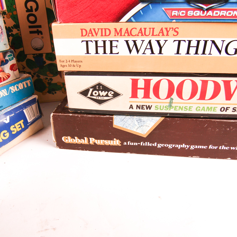 Vintage Games and Toys