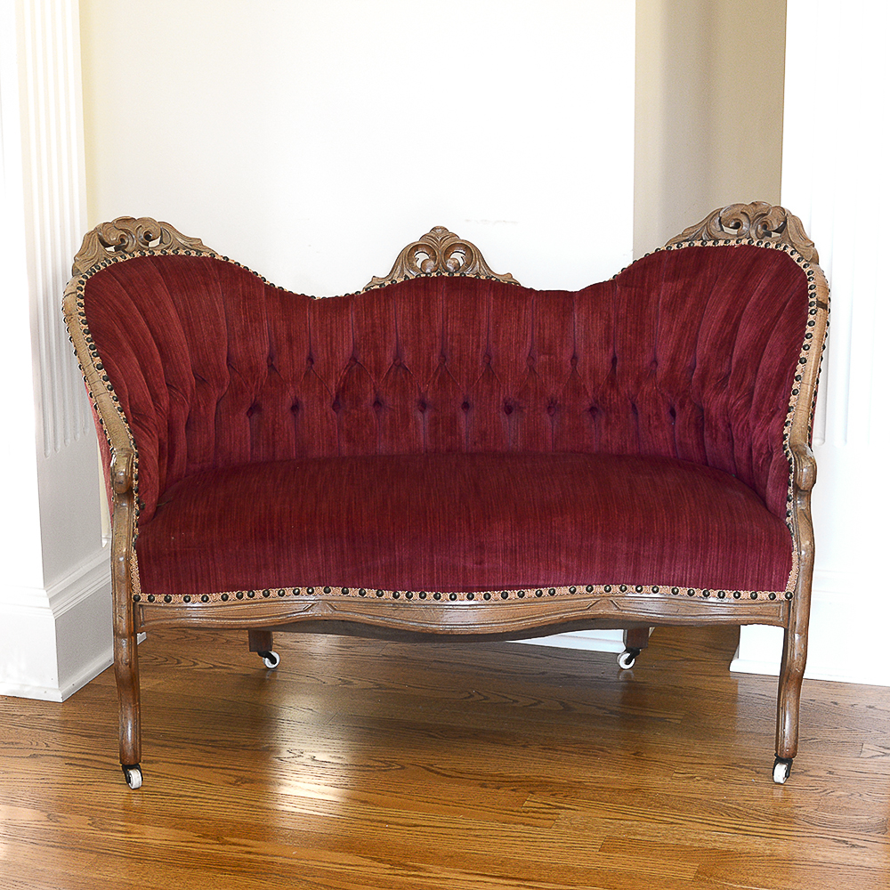 Antique Victorian Settee