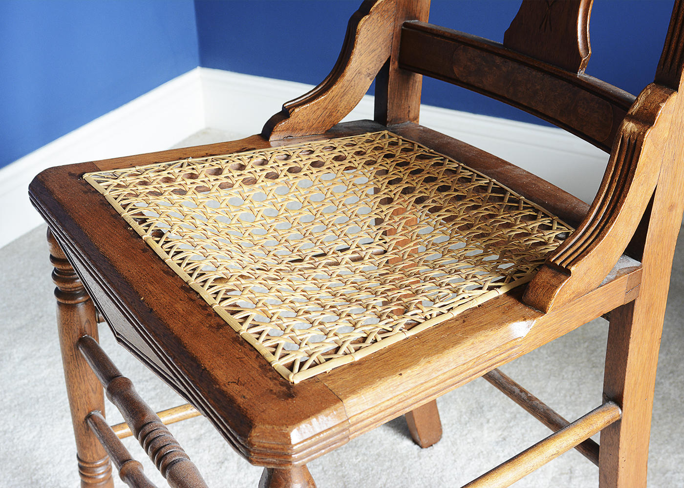 Six Antique Eastlake Style Dining Chairs