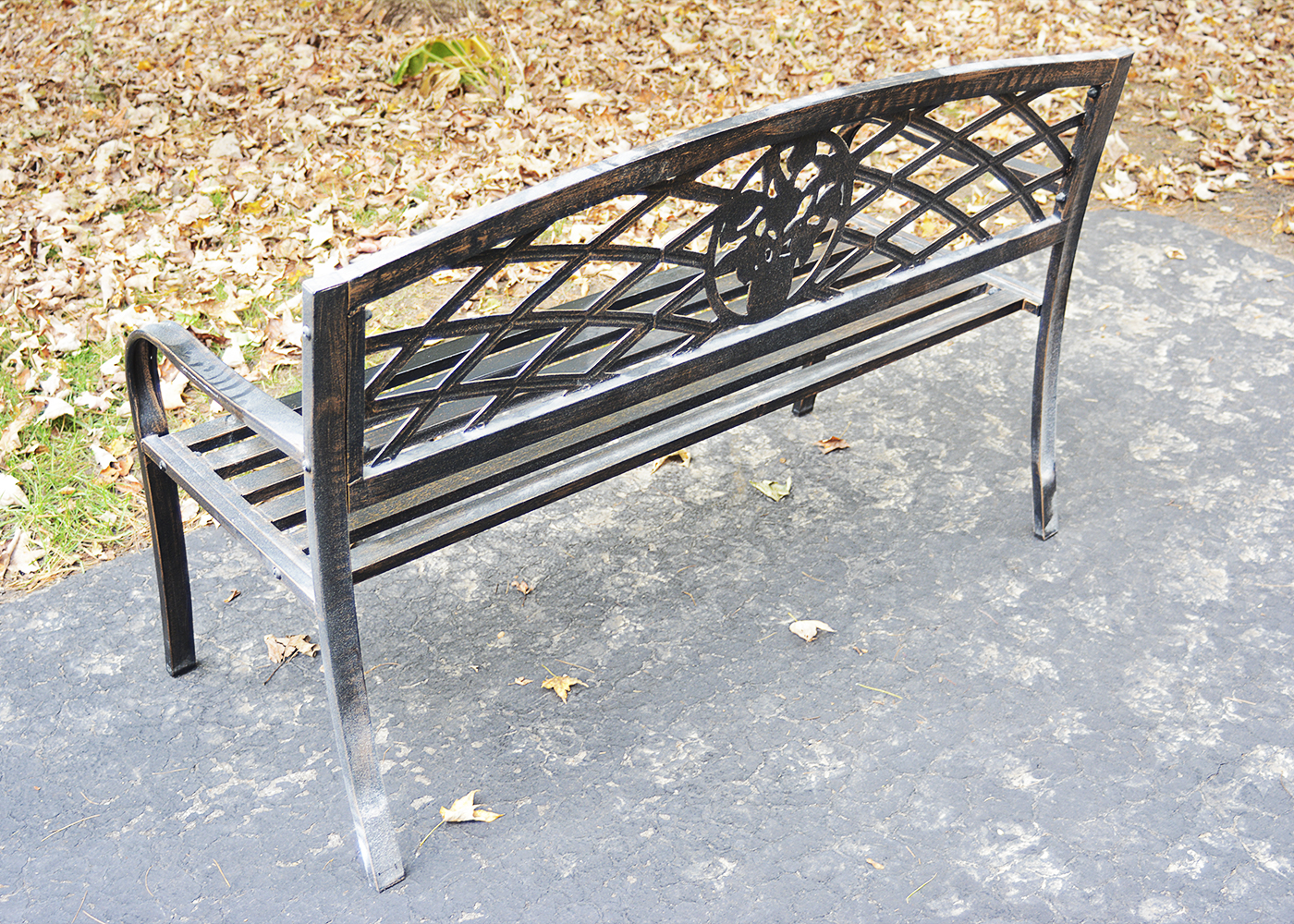 Metal Garden Bench