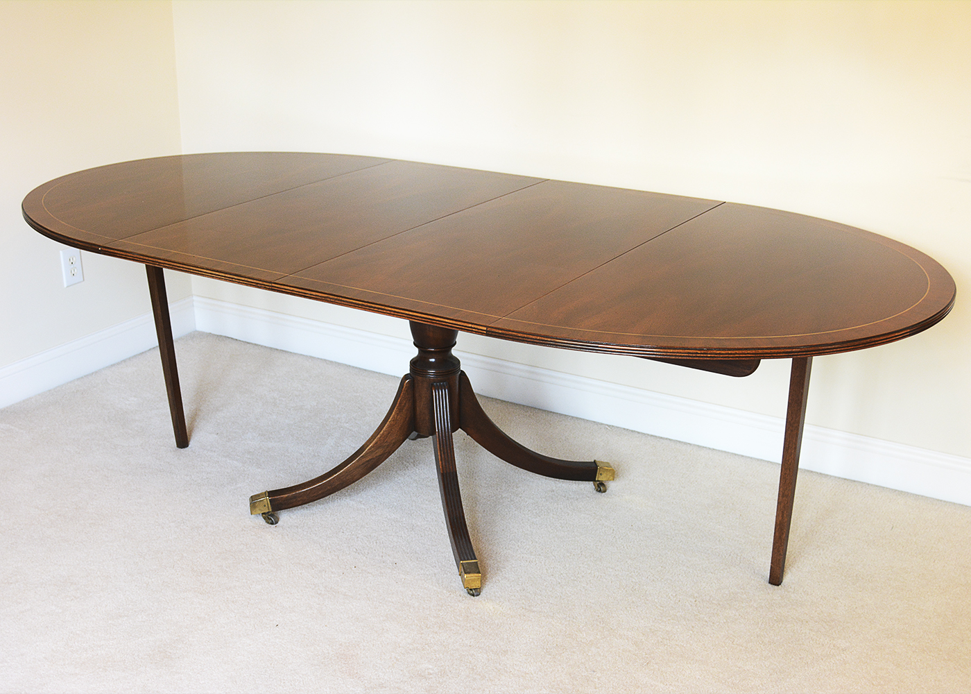 Baker Furniture Duncan Phyfe Style Table with Chairs