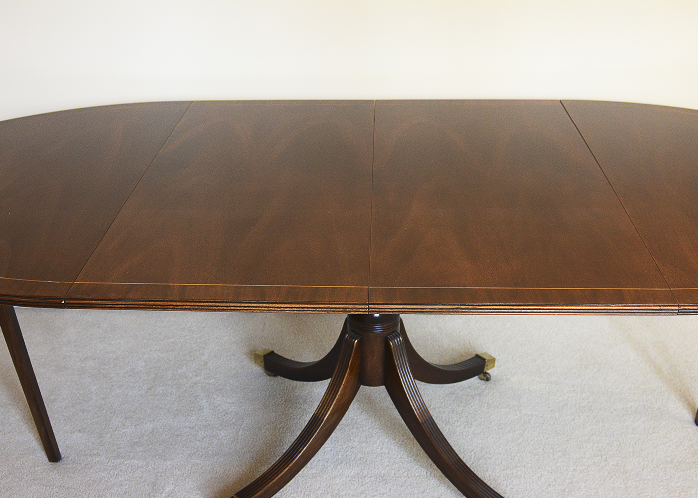 Baker Furniture Duncan Phyfe Style Table with Chairs