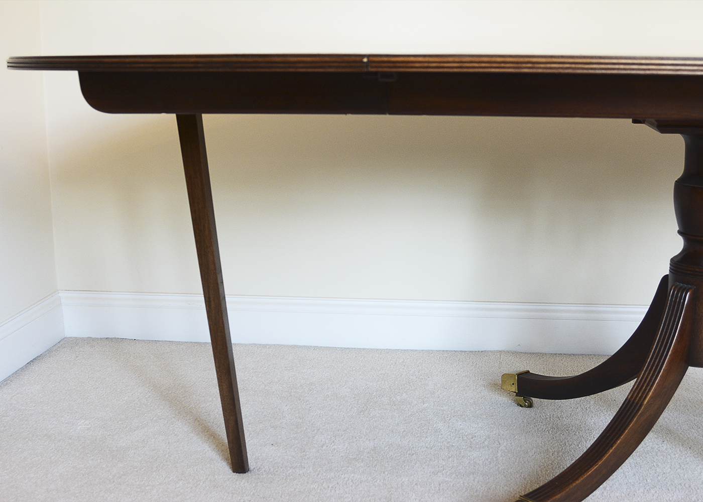 Baker Furniture Duncan Phyfe Style Table with Chairs