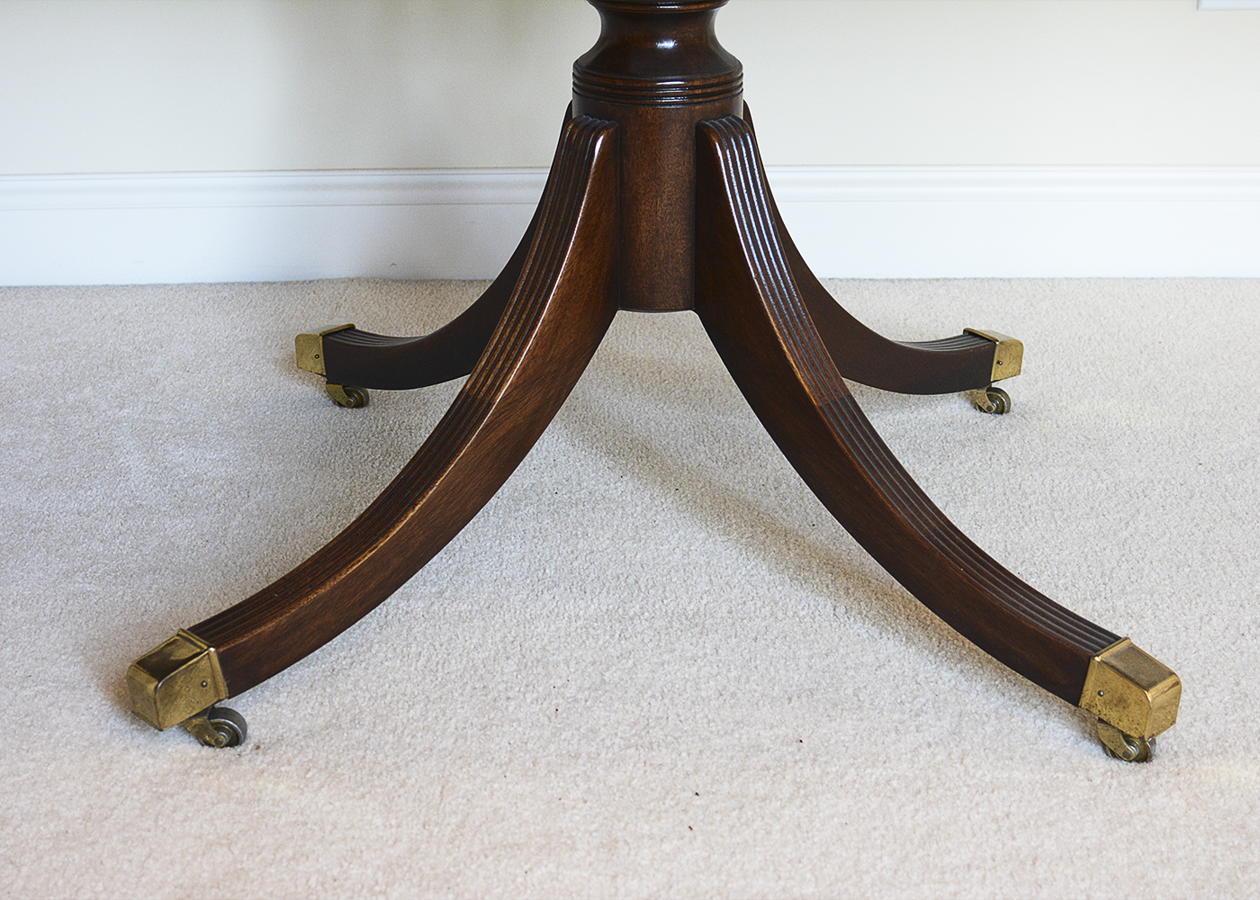 Baker Furniture Duncan Phyfe Style Table with Chairs