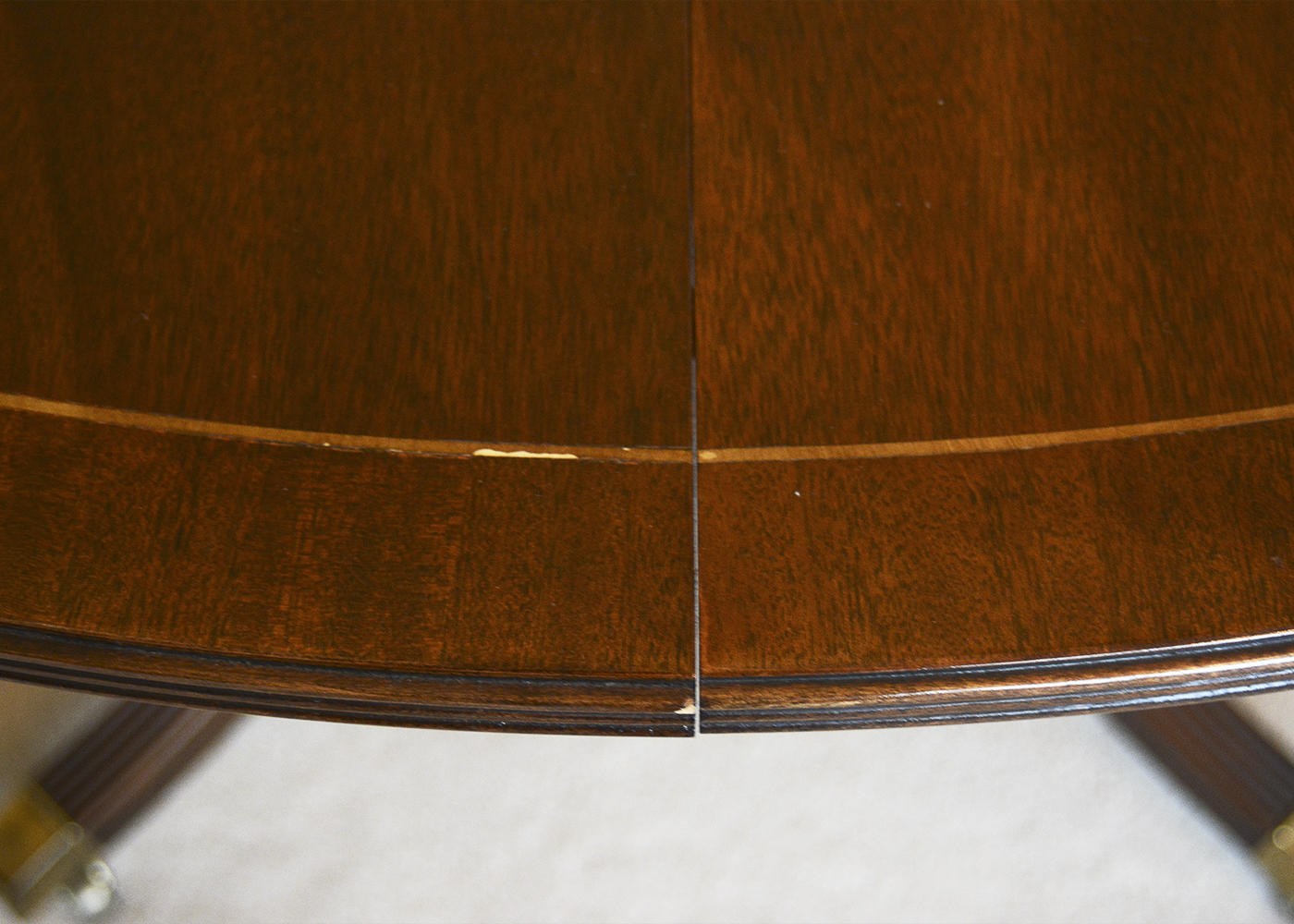 Baker Furniture Duncan Phyfe Style Table with Chairs