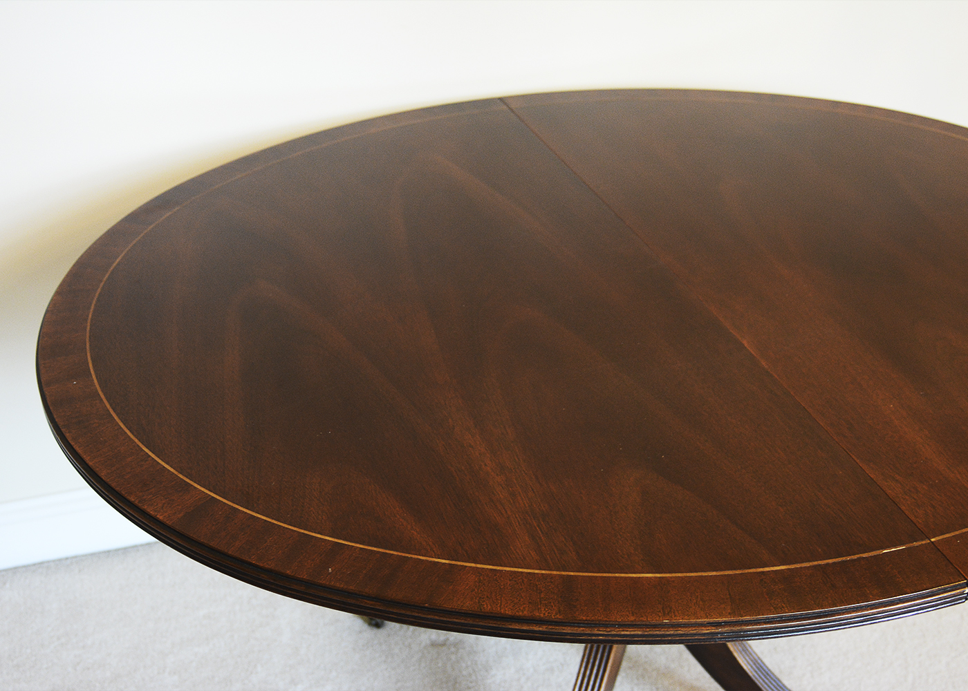 Baker Furniture Duncan Phyfe Style Table with Chairs