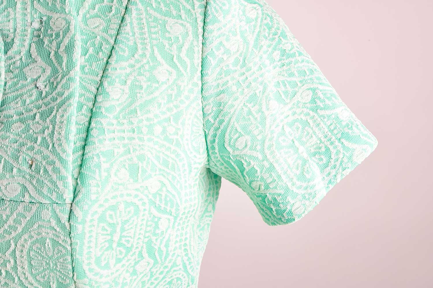 Vintage 1960s Patterned Day Dress