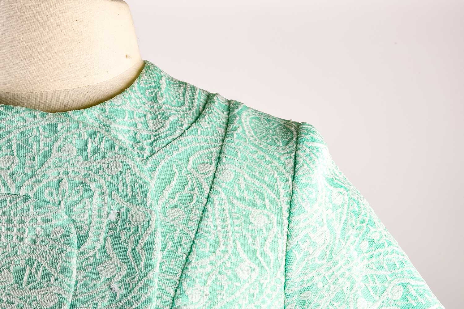 Vintage 1960s Patterned Day Dress