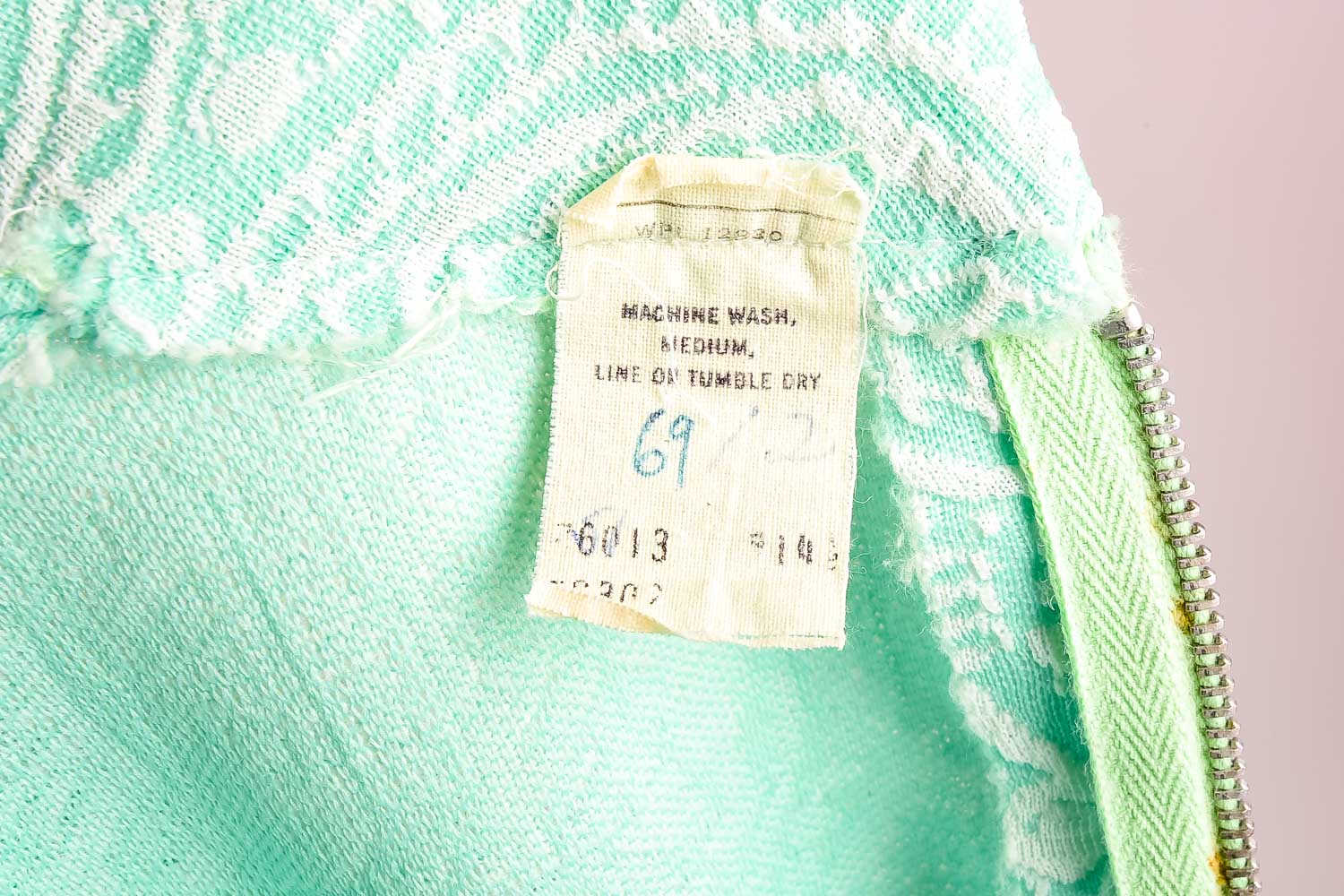 Vintage 1960s Patterned Day Dress