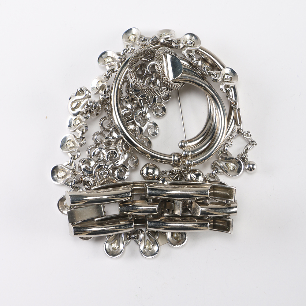 Silver Tone Costume Jewelry