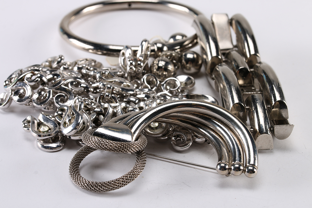 Silver Tone Costume Jewelry