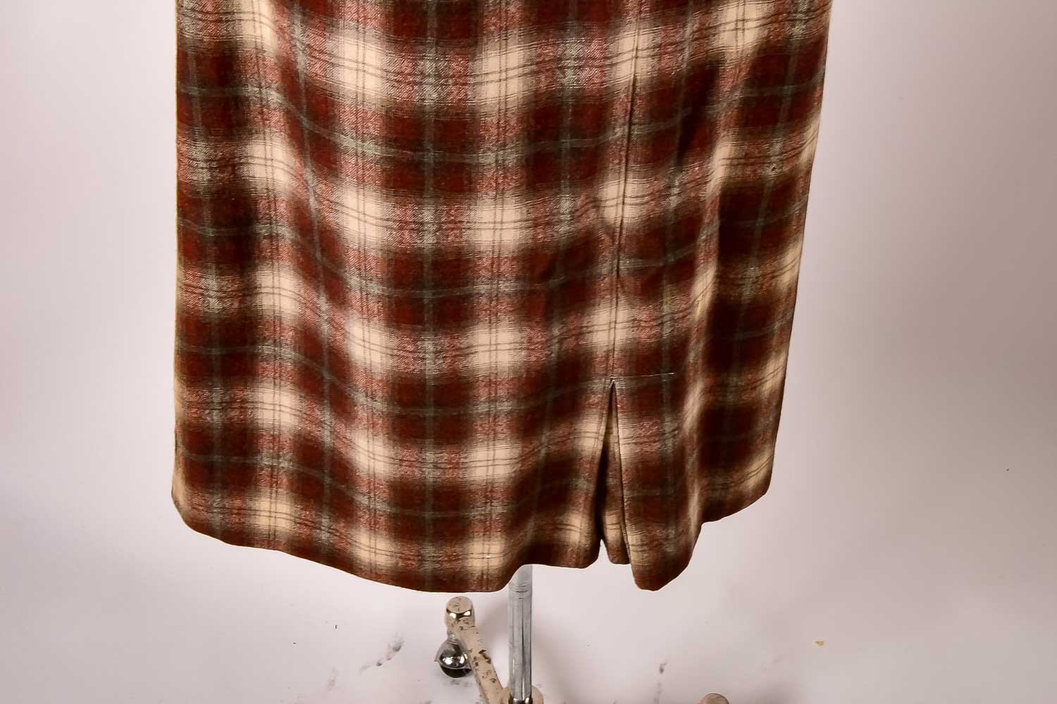 Vintage Plaid Skirt and a Vest