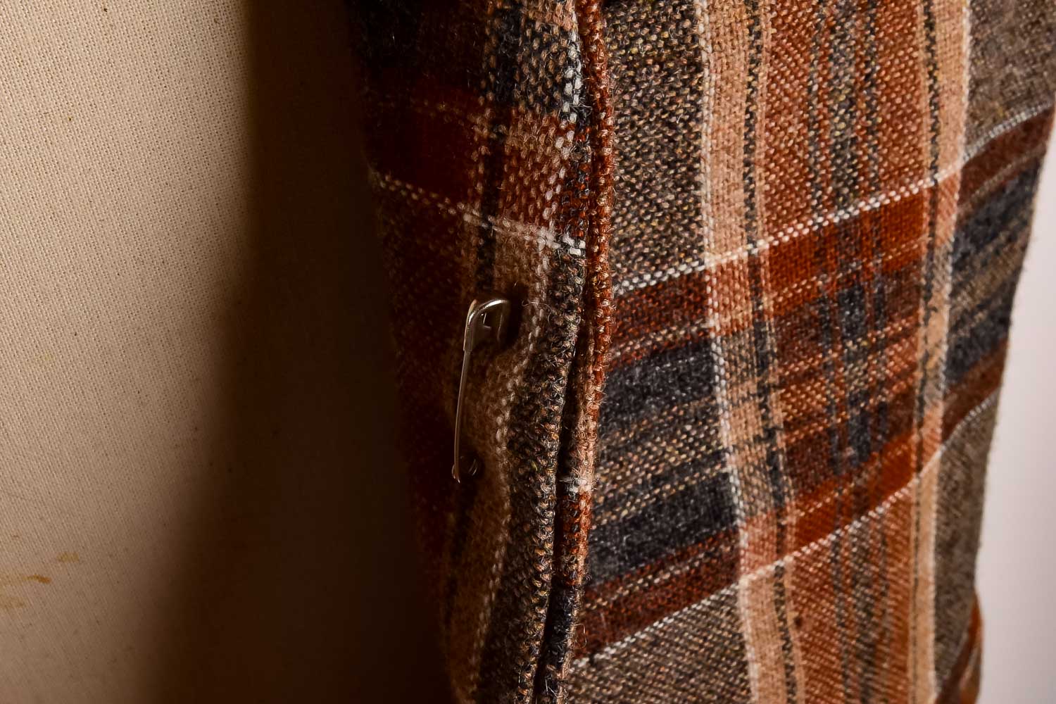 Vintage Plaid Skirt and a Vest