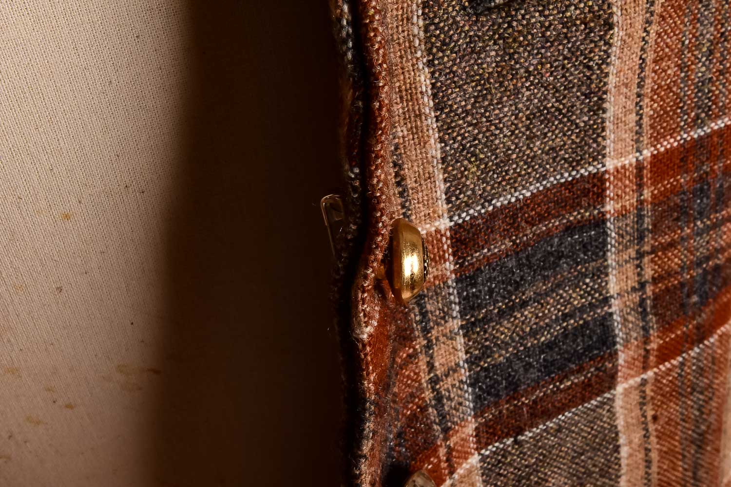 Vintage Plaid Skirt and a Vest