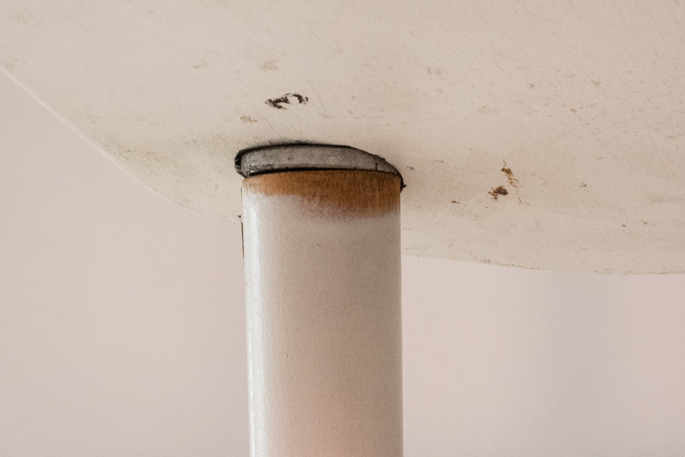 Pair of Vintage White Wood Painted Chairs