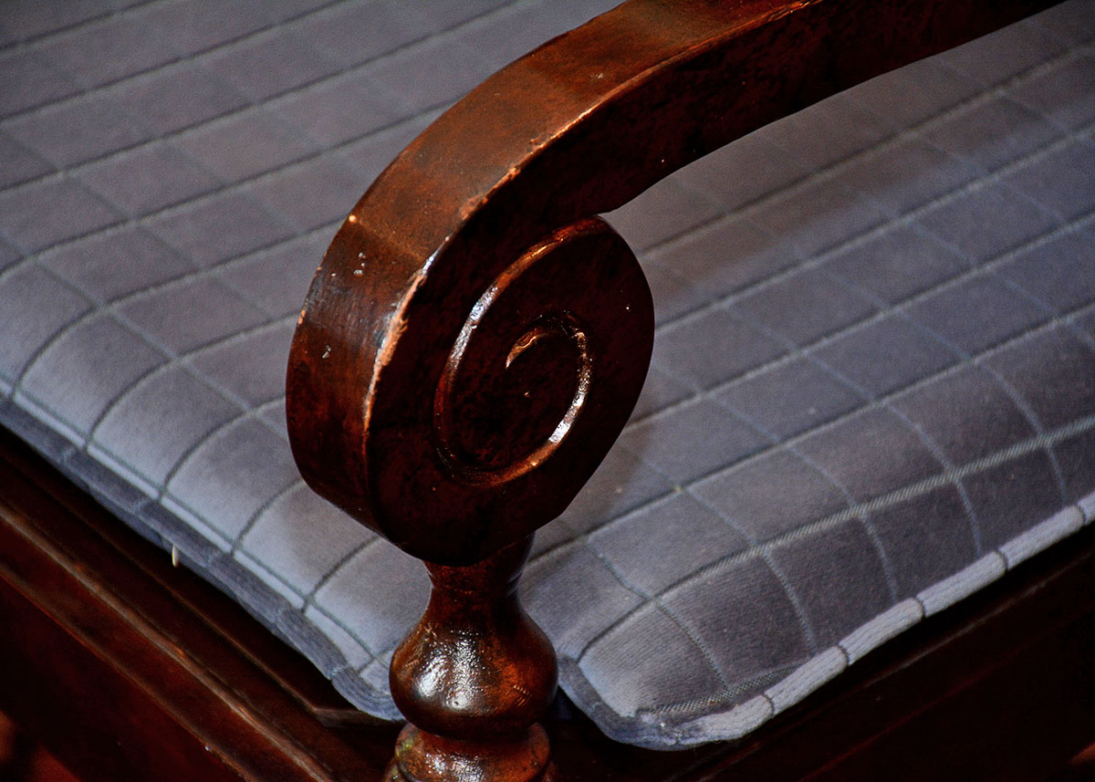 Milling Road for Baker Furniture Late 20th Century Regency Style Dining Chairs