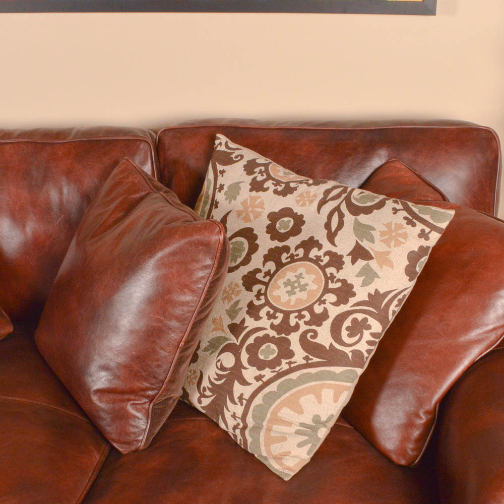 Leather Sofa by Haverty's Furniture