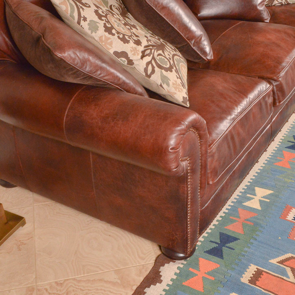 Leather Sofa by Haverty's Furniture
