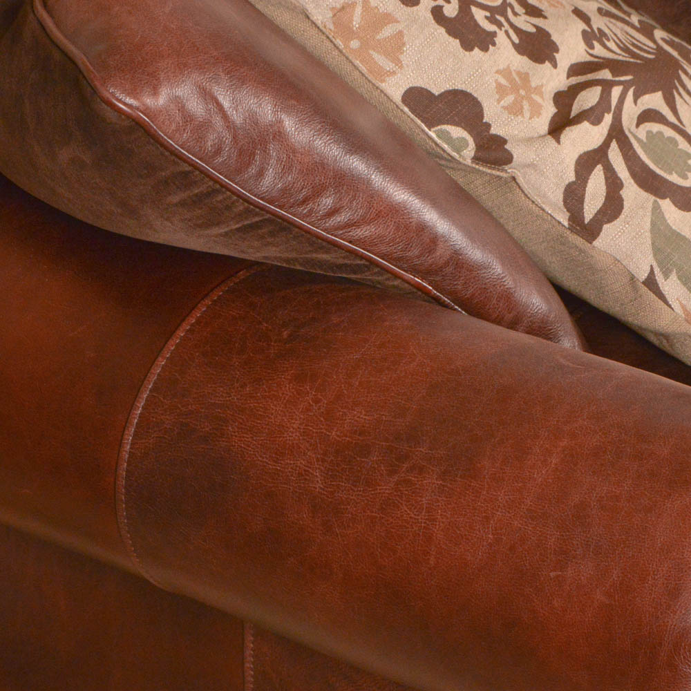 Leather Sofa by Haverty's Furniture