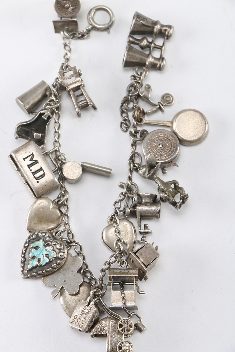 Silver Charm Bracelet