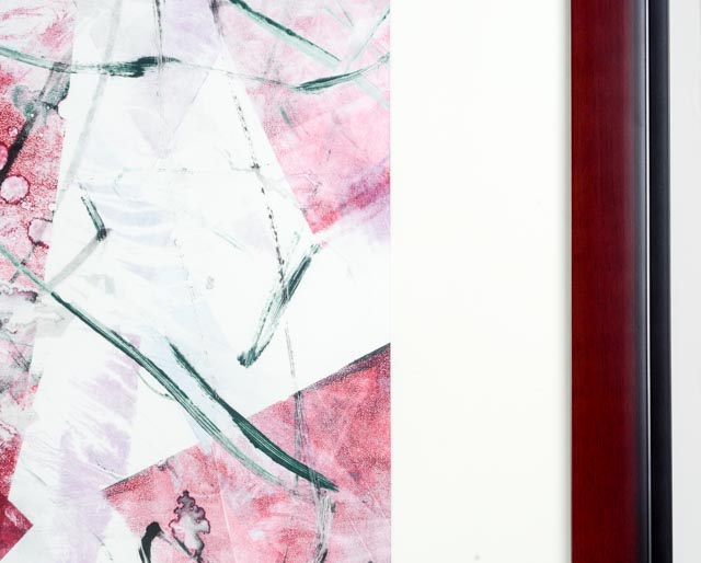 Jen Eastridge Original Abstract Monoprint