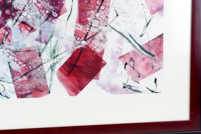 Jen Eastridge Original Abstract Monoprint