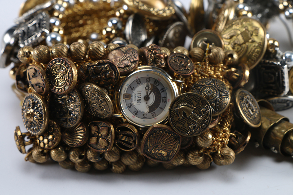 Silver and Gold Tone Bracelets