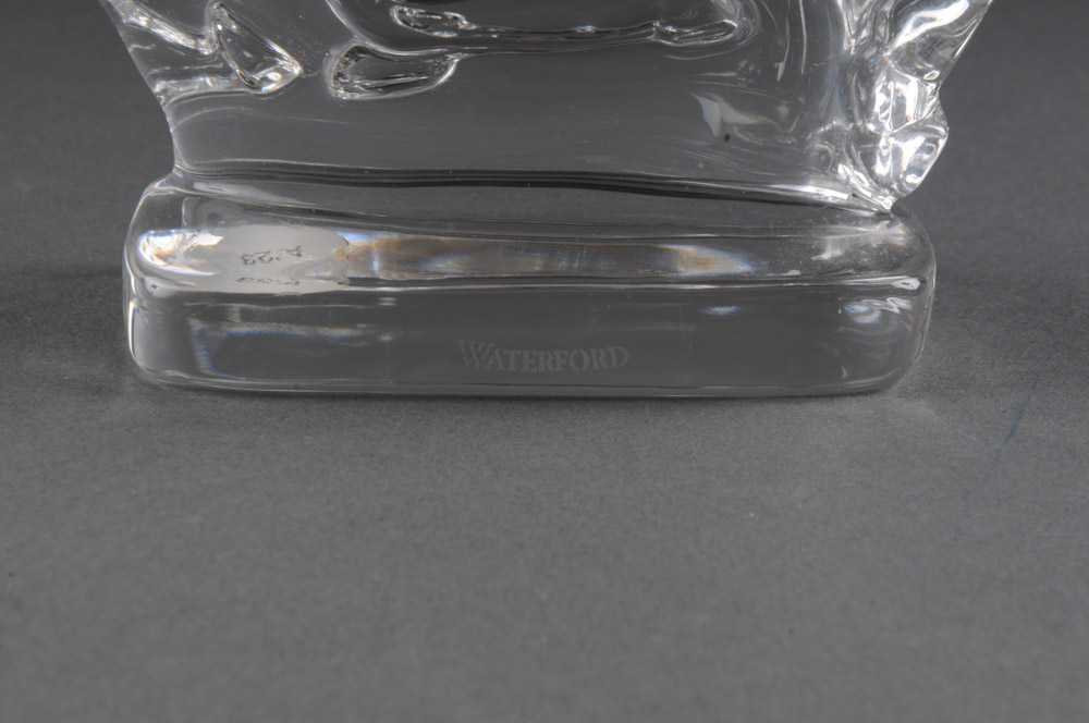 Waterford Crystal Horse and Jockey Figurine