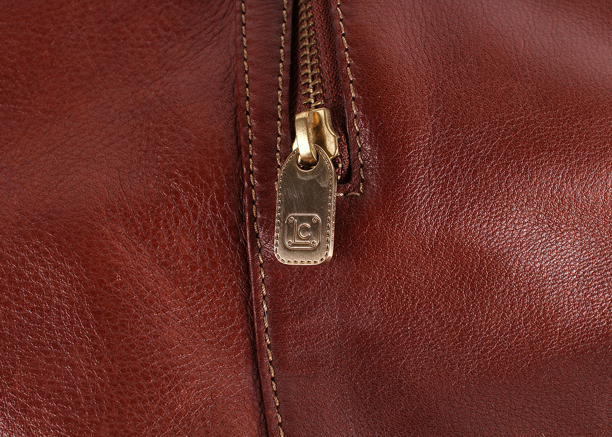 Brown and Black Leather Handbags