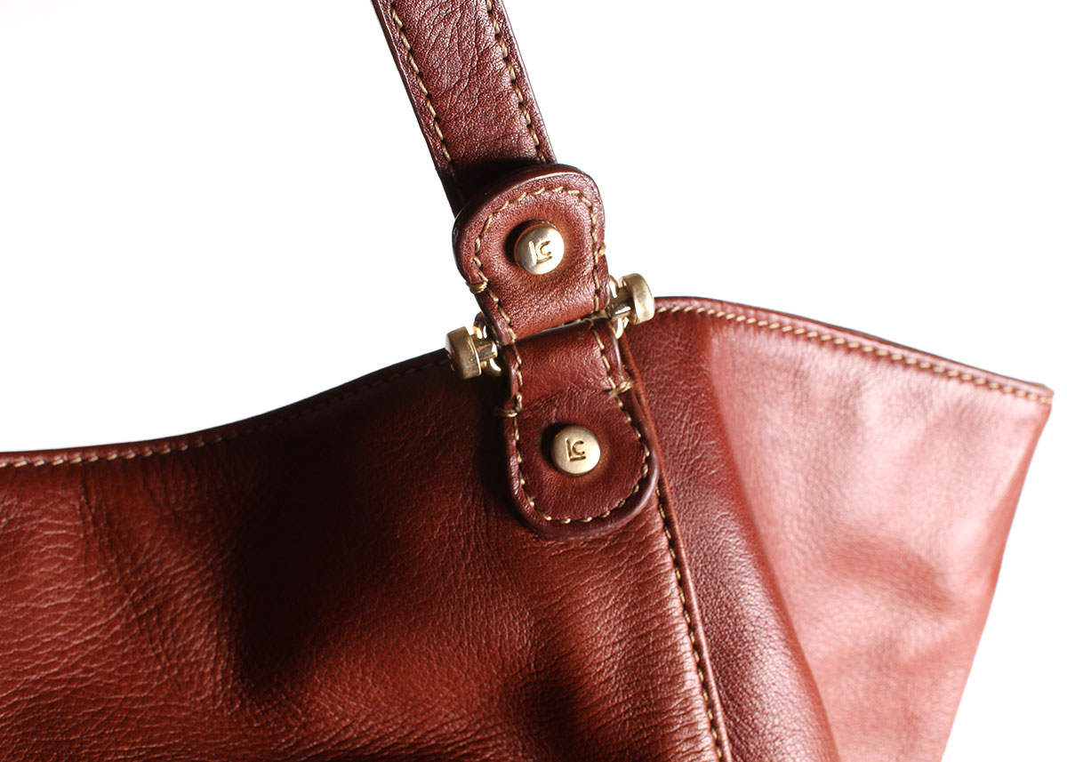 Brown and Black Leather Handbags