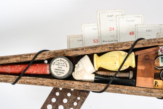 Original Running Dog Studio Mixed Media Fish Sculpture