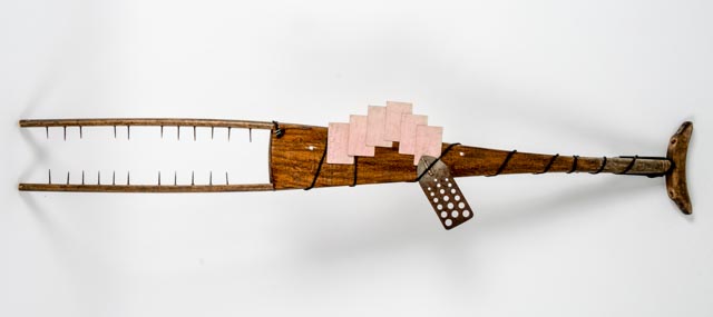 Original Running Dog Studio Mixed Media Fish Sculpture