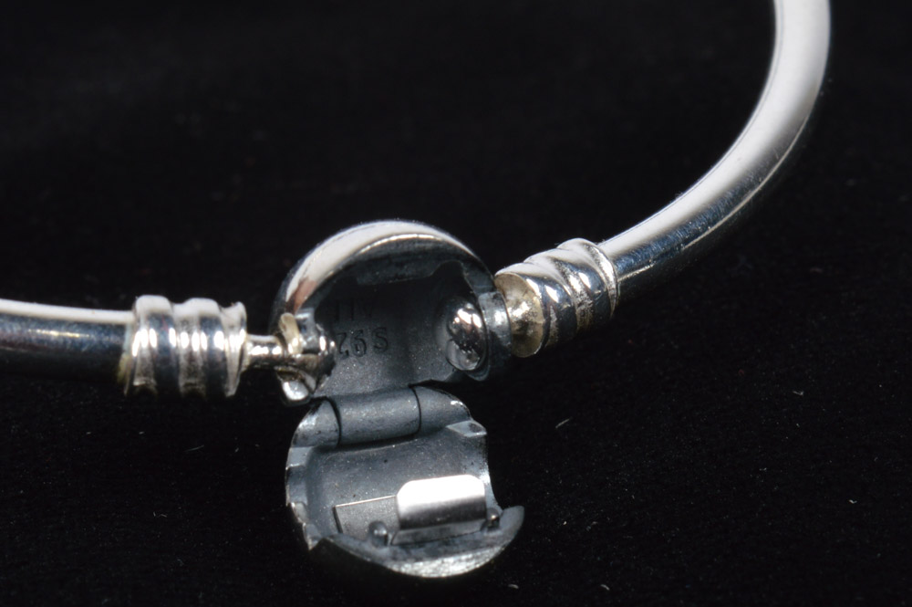 Pandora Sterling Silver Bangle Bracelet