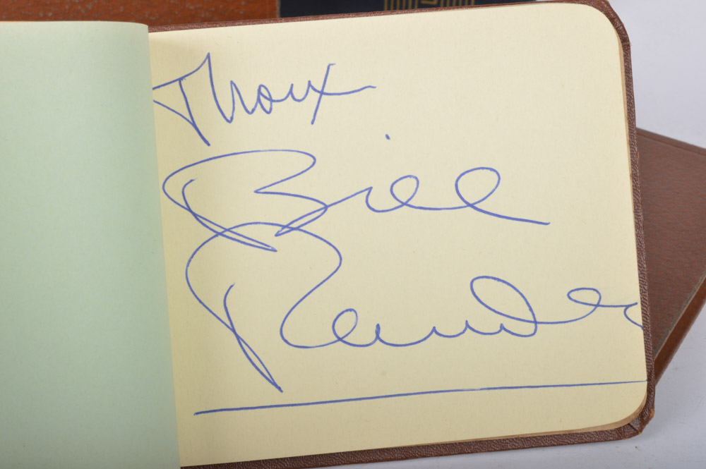 Vintage Autograph Books Featuring Cleveland Indians Signatures