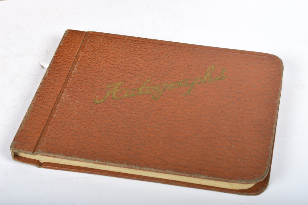 Vintage Autograph Books Featuring Cleveland Indians Signatures