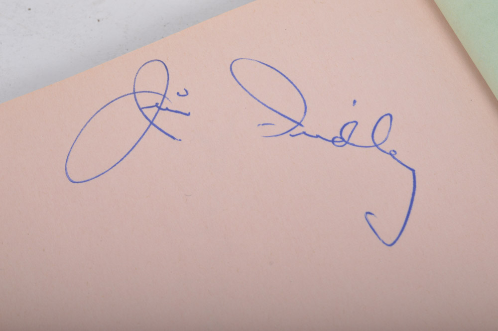 Vintage Autograph Books Featuring Cleveland Indians Signatures