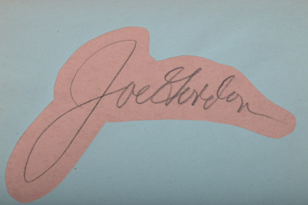 Vintage Autograph Books Featuring Cleveland Indians Signatures