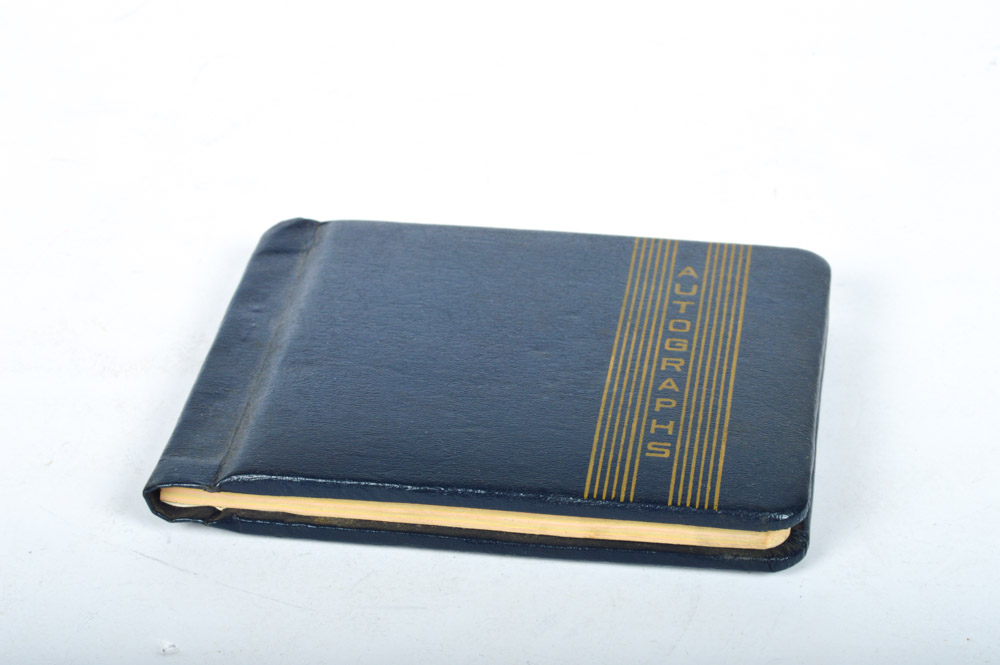 Vintage Autograph Books Featuring Cleveland Indians Signatures