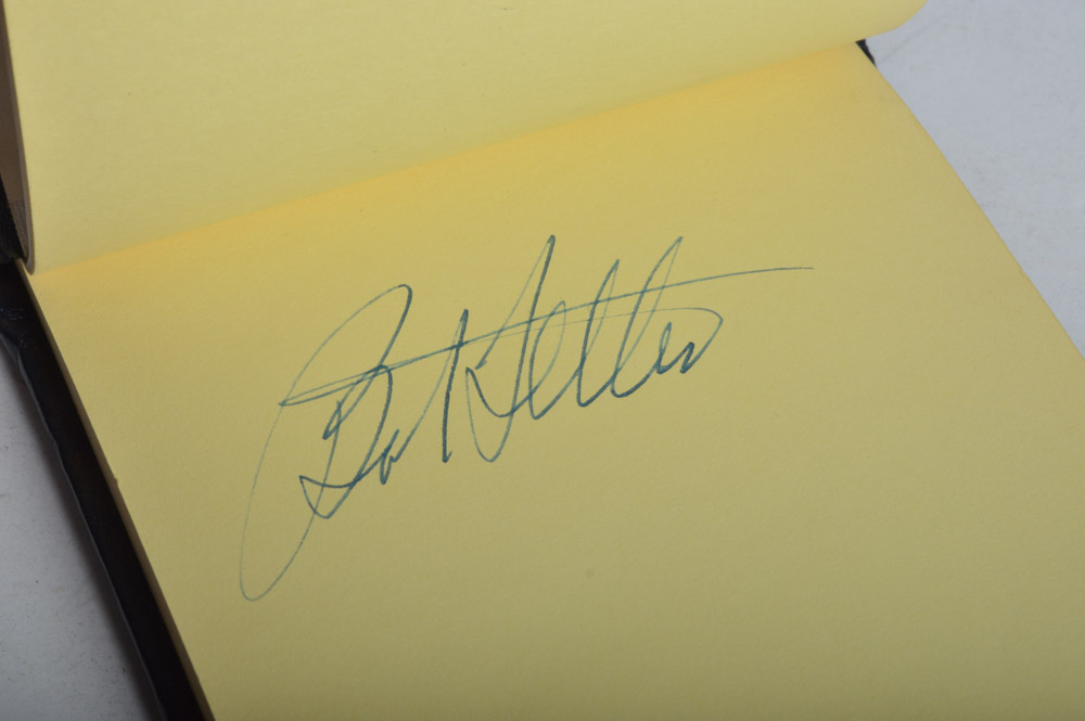 Vintage Autograph Books Featuring Cleveland Indians Signatures