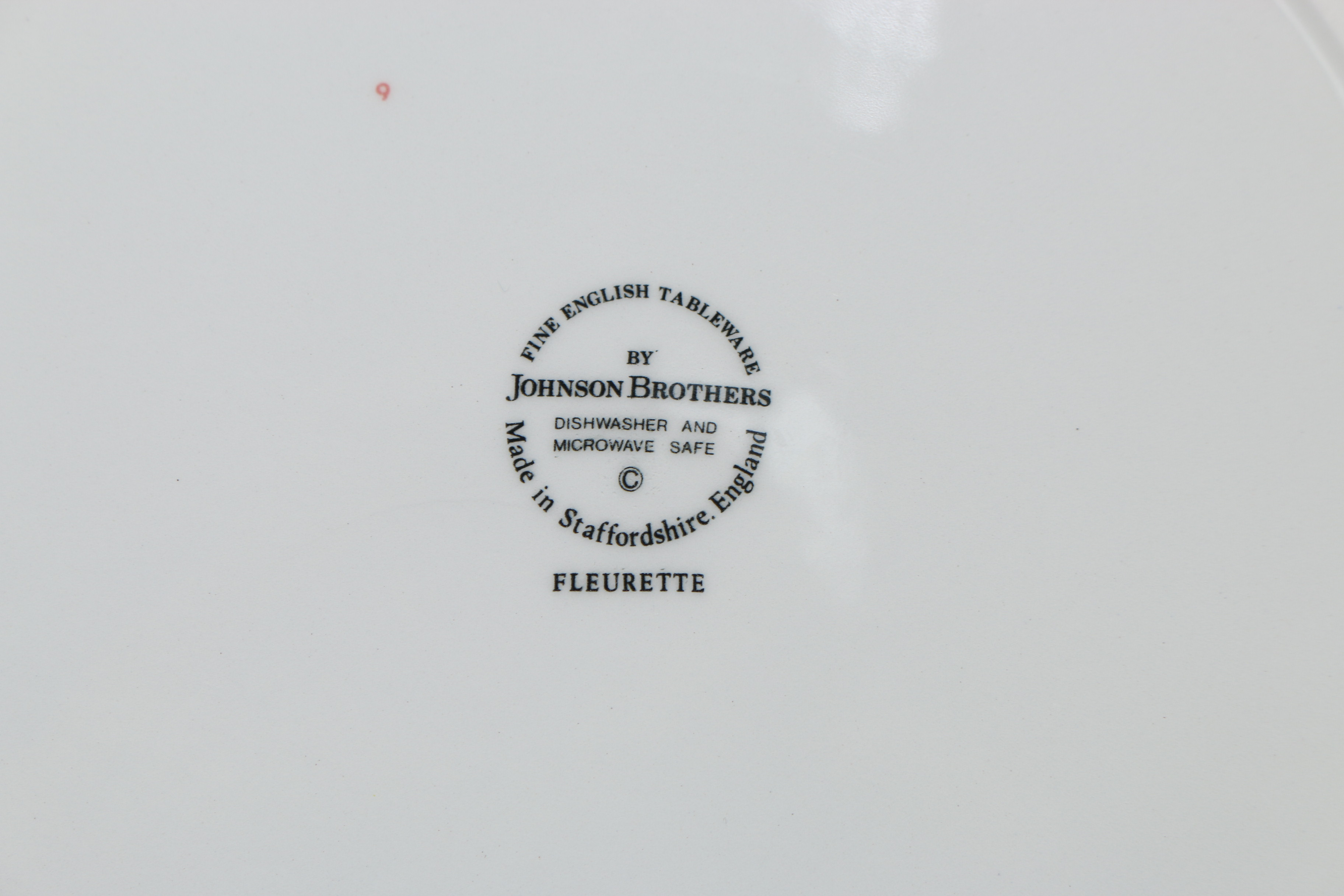 Johnson Brothers "Fleurette" English Earthenware Dishware