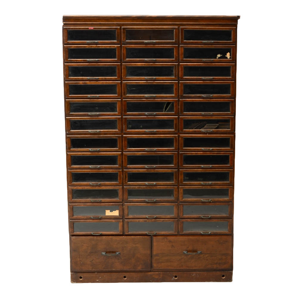 Antique Haberdasher's Cabinet