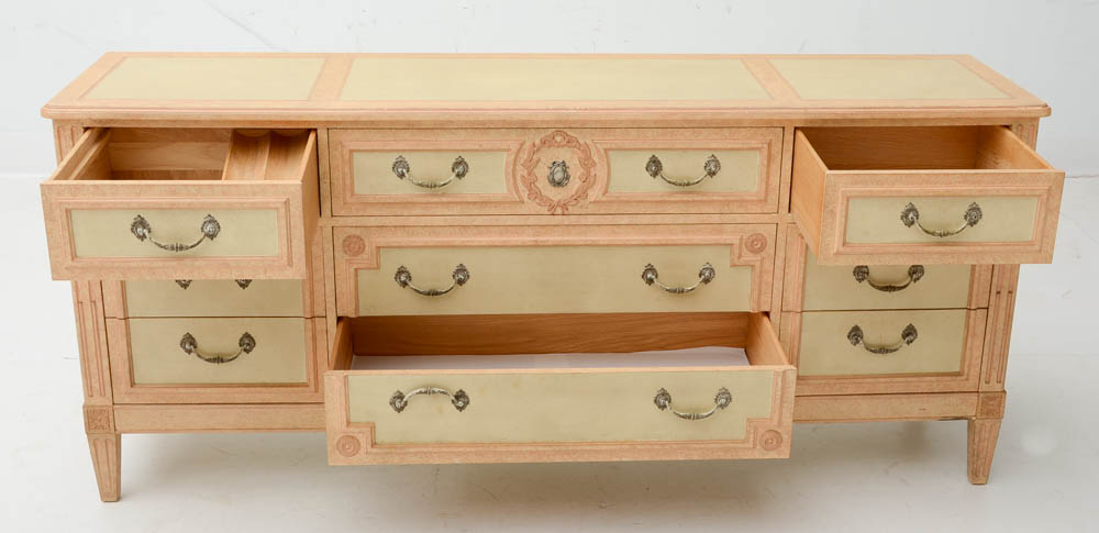 Baker Louis XVI Style Triple Dresser